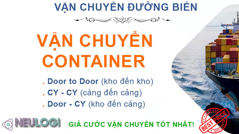 Tìm hiểu dịch vụ vận tải biển đa dạng của neu thăng long