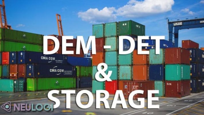 DEM (Demurrage Charge) - Phí lưu container tại bãi cảng do hãng tàu thu