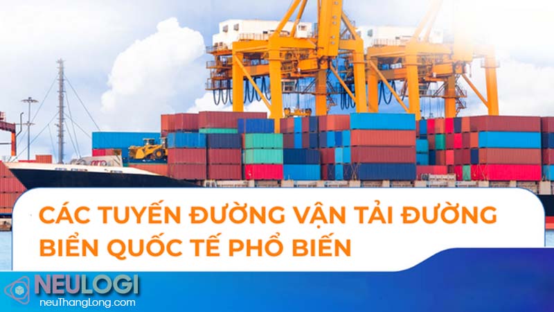 Khái niệm các tuyến vận tải biển quốc tế