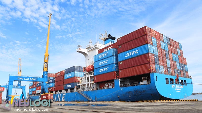 Giải thích về tàu hàng siêu container