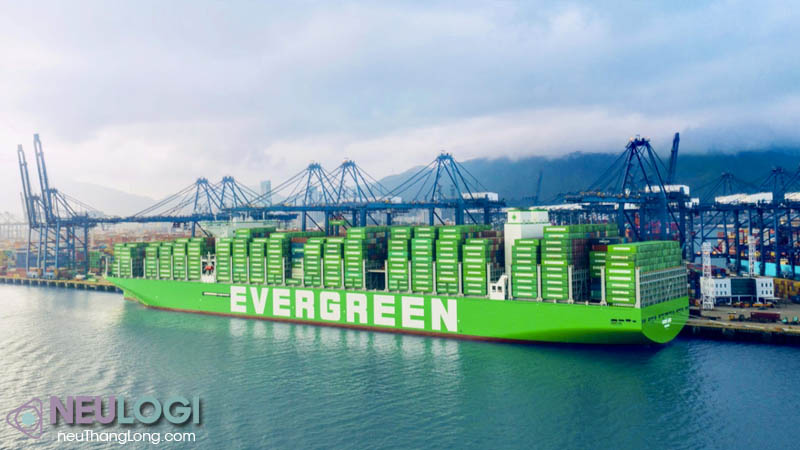 EverGreen là đơn vị vận tải biển hàng đầu trên thế giới