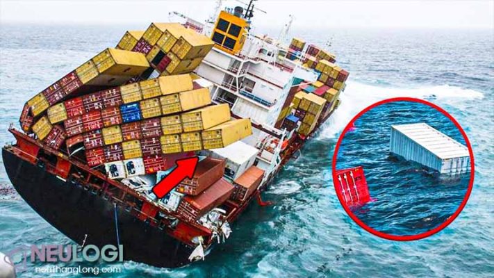 Các nguyên nhân khiến container rơi xuống biển